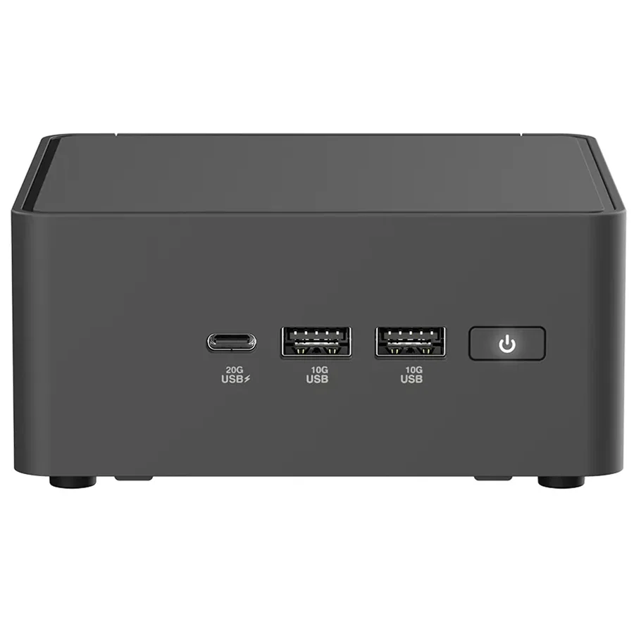 ASUS NUC 15 Pro Tall Barebones Kit Intel Core U5-225H 28W 2 X So-Dimm Slot WIFI 7 BE201 Bluetooth with Power Cord Asus — view 2