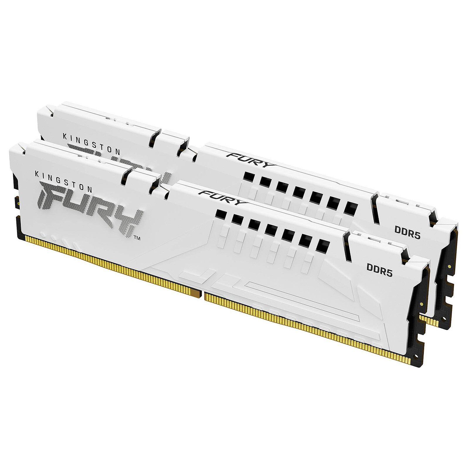 Kingston Fury Beast White 64GB(2X32GB) 6000MT/S DDR5 CL30 Dimm Desktop Gaming Memory Kingston — view 2